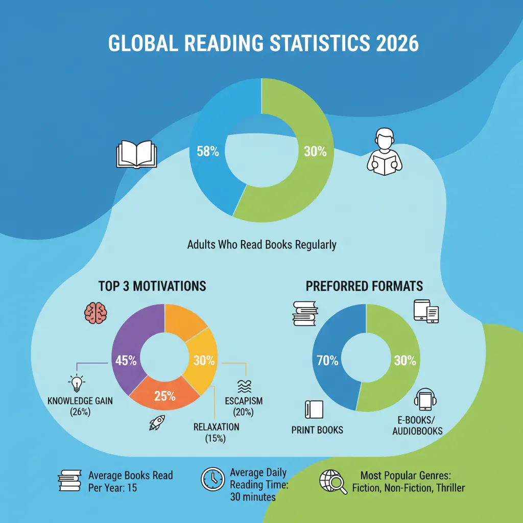 global reading statistics in 2026